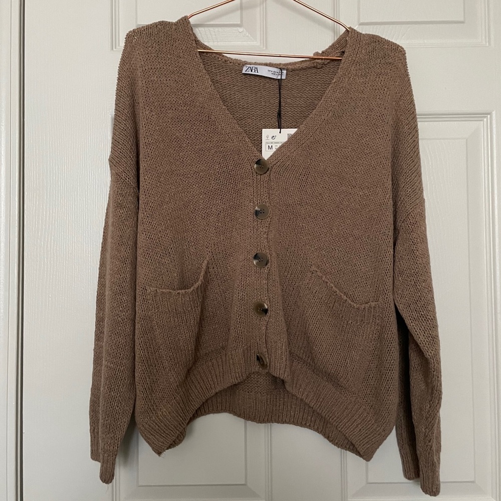 NWT Zara Knit Cardigan